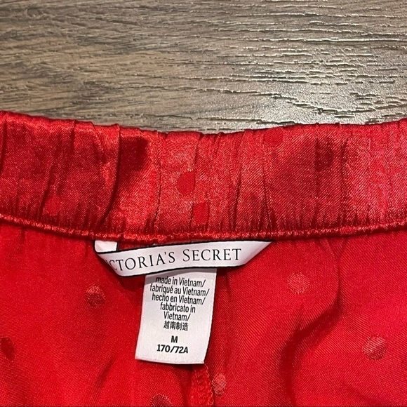 Victoria’s Secret Red Polka Dot Valentines Day Sleep Shorts - Picture 5 of 8
